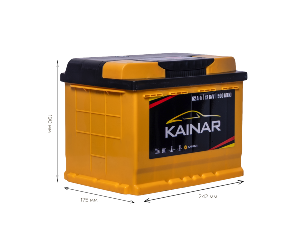 Акумулятор стартерний 6СТ-62 АПЗ (+/-) KAINAR